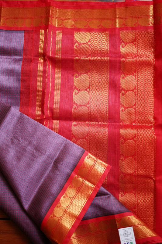 Kanchi Handloom Silk Cotton Saree PC11956