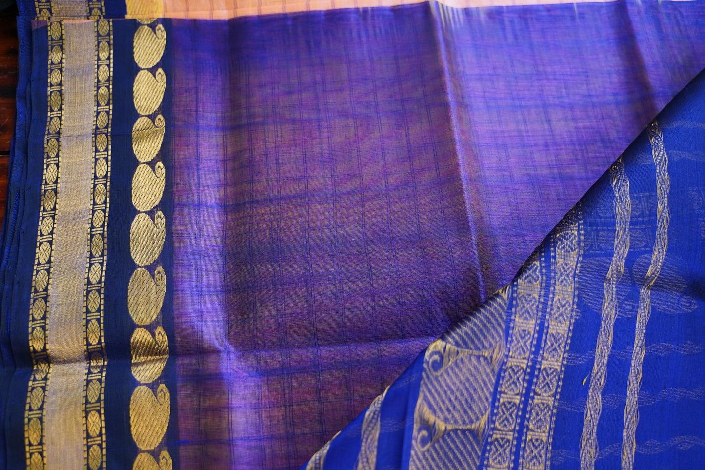 Kanchi Handloom Silk Cotton Saree PC17293