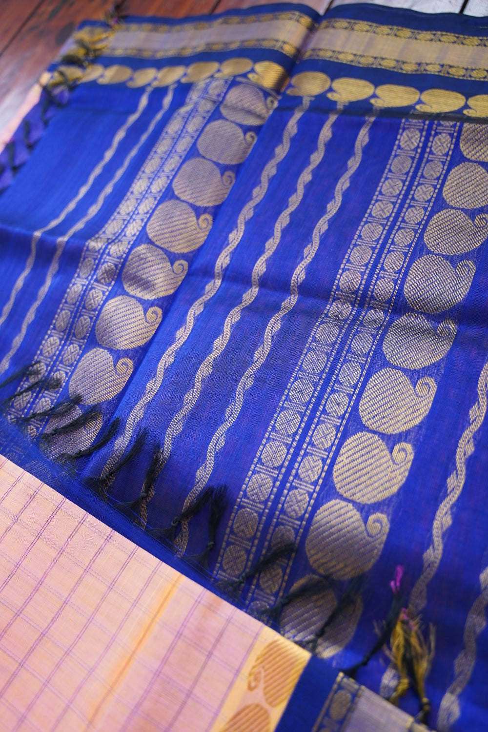 Kanchi Handloom Silk Cotton Saree PC17293