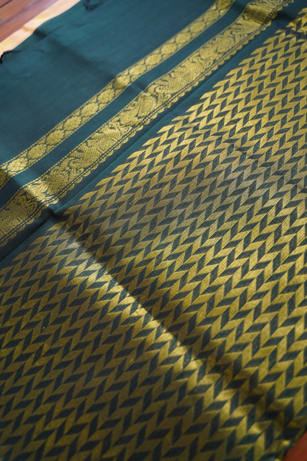 Kanchi Handloom Silk Cotton Saree PC17314