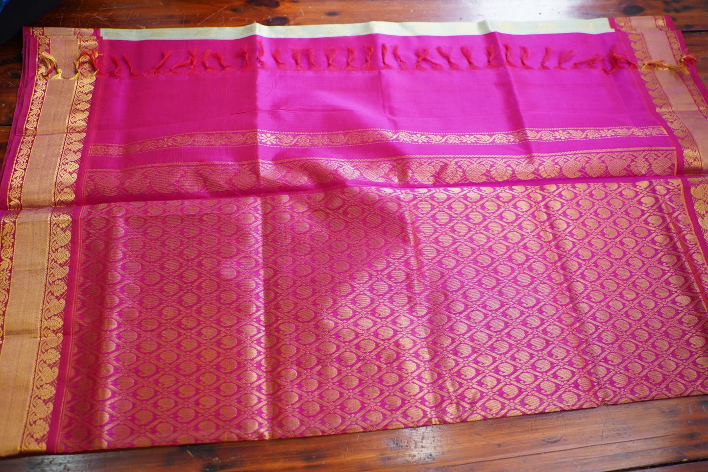Kanchi Handloom Silk Cotton Saree PC17315