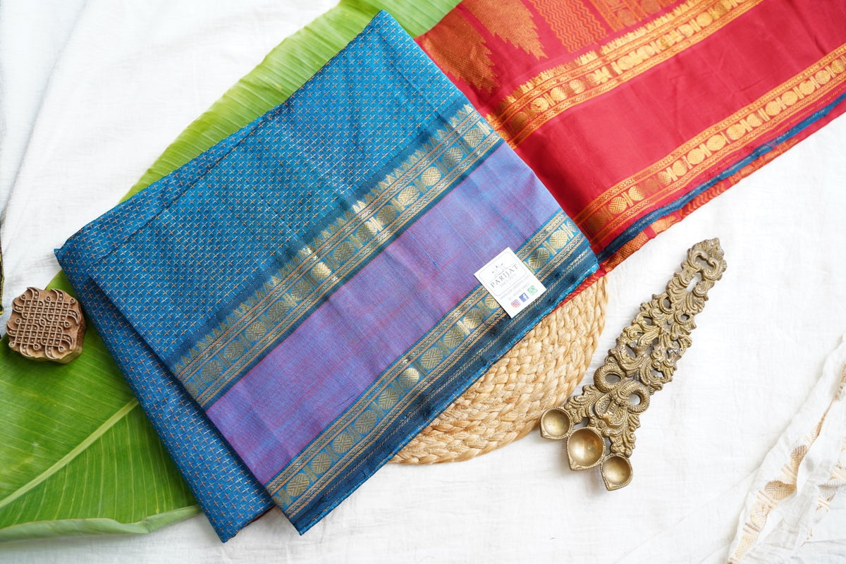 Kanchi Silk Cotton Saree PC18168