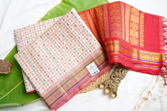 Kanchi Silk Cotton Saree PC18166