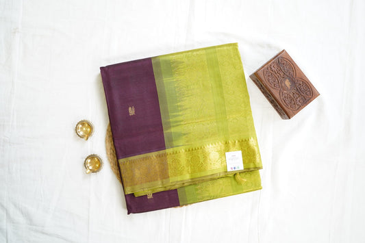 10 Yards  Kanchi Handloom Silk Cotton Saree PC14516