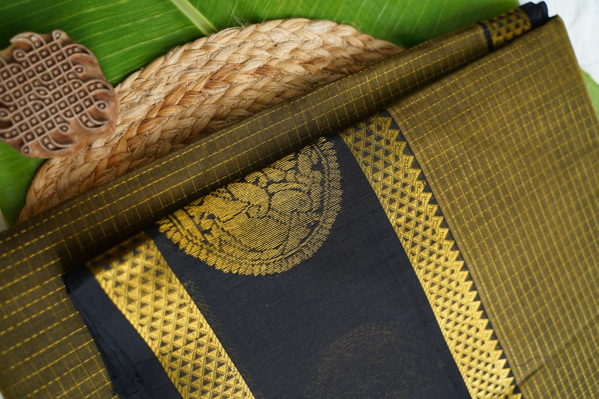 Kanchi Silk Cotton Saree PC18194