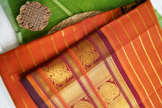 Kanchi Silk Cotton Saree PC18191
