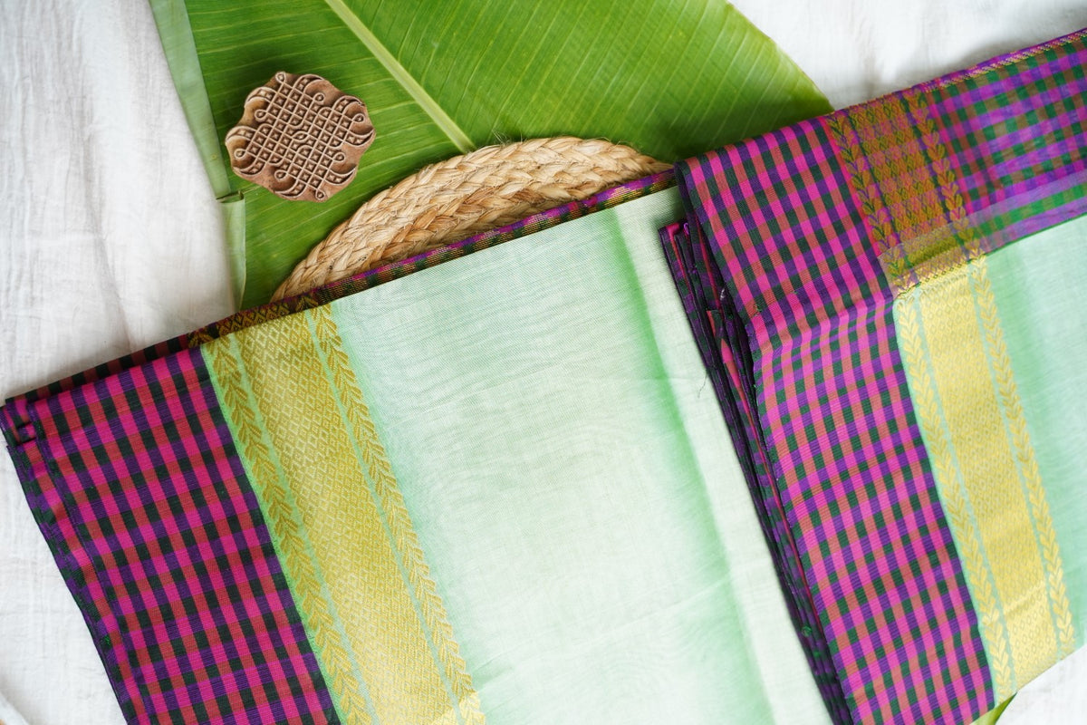 Kanchi Silk Cotton Saree PC18190