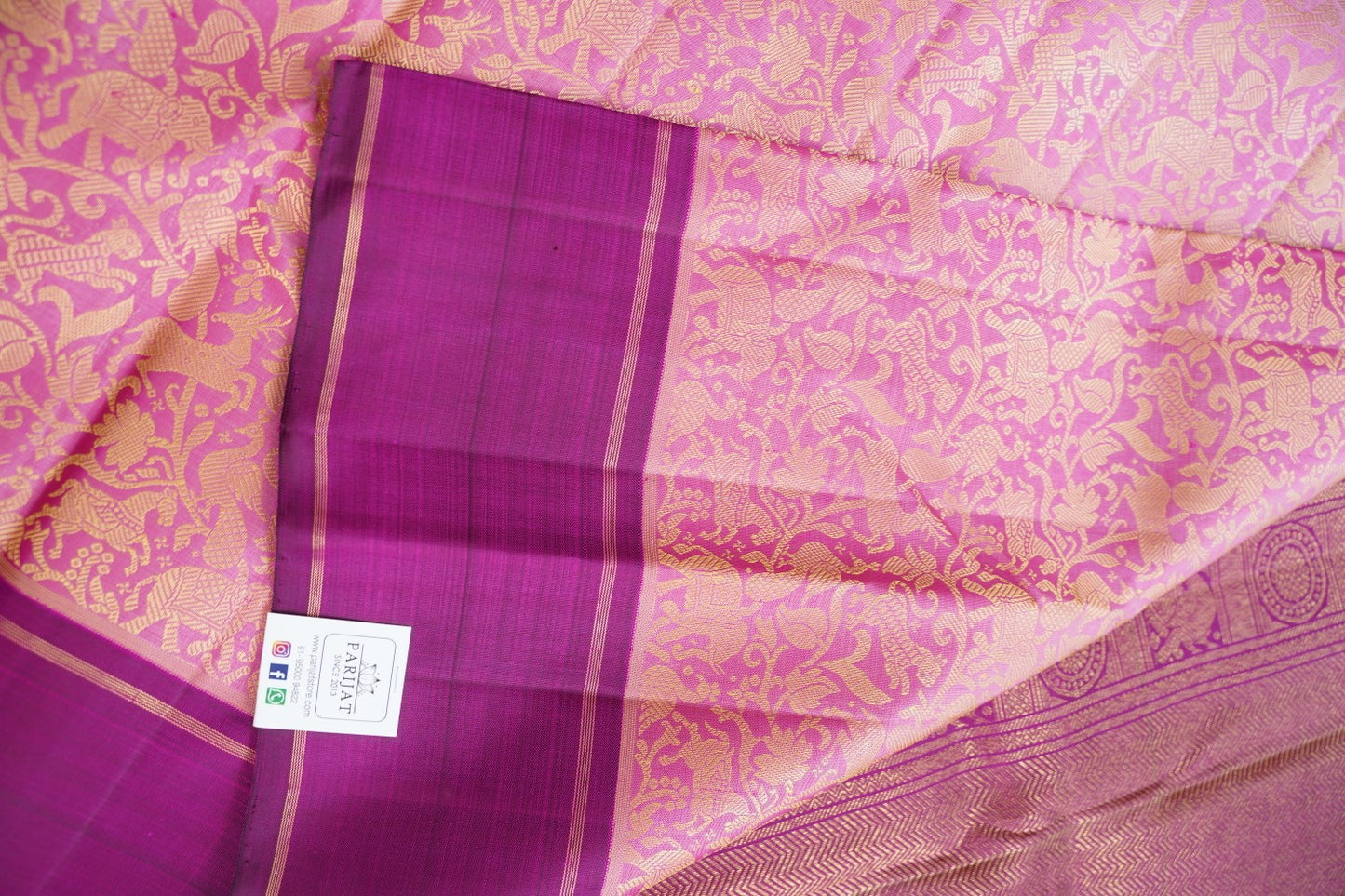 Pure Kanchi Vanasingaram Silk Saree -PC16181