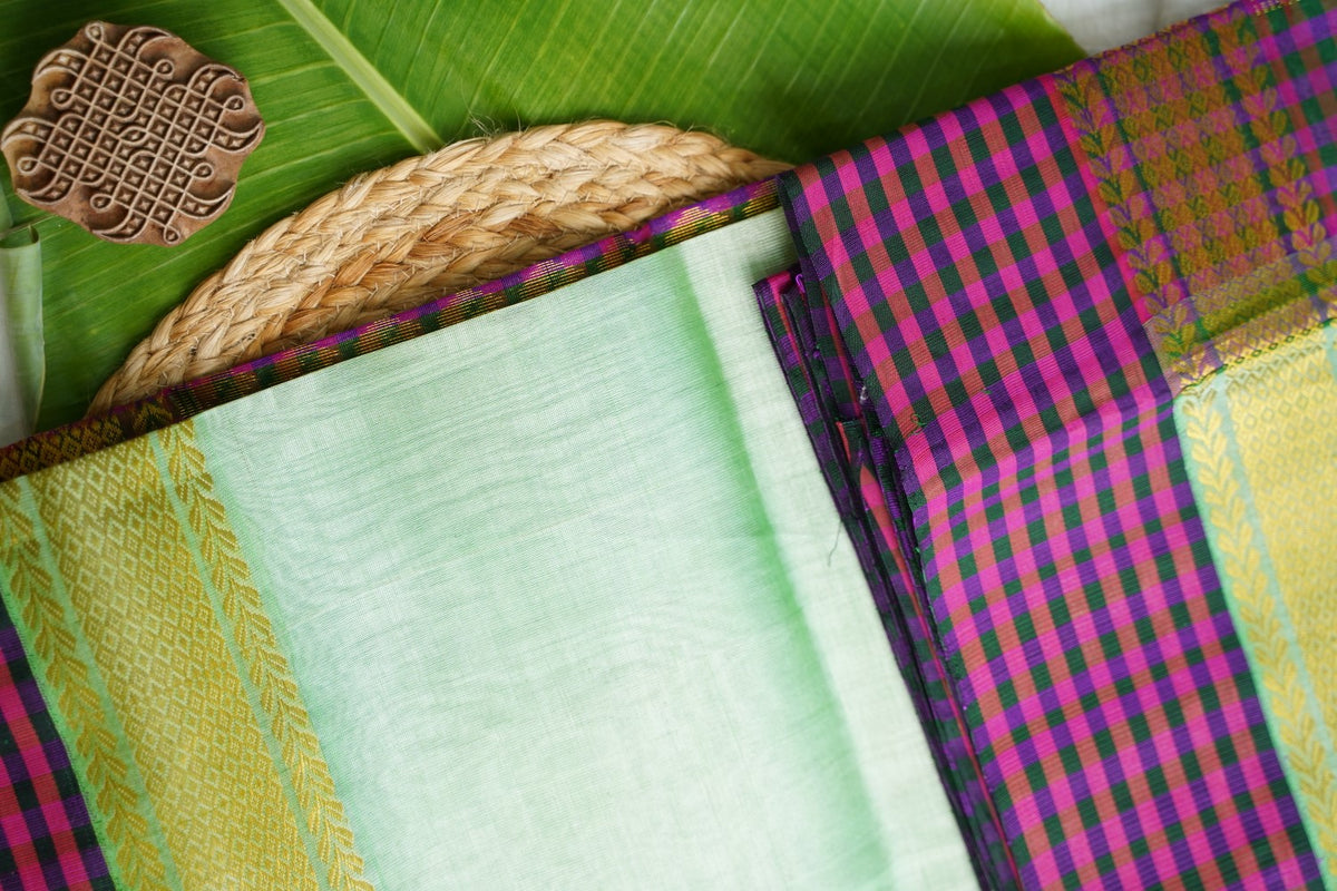 Kanchi Silk Cotton Saree PC18190