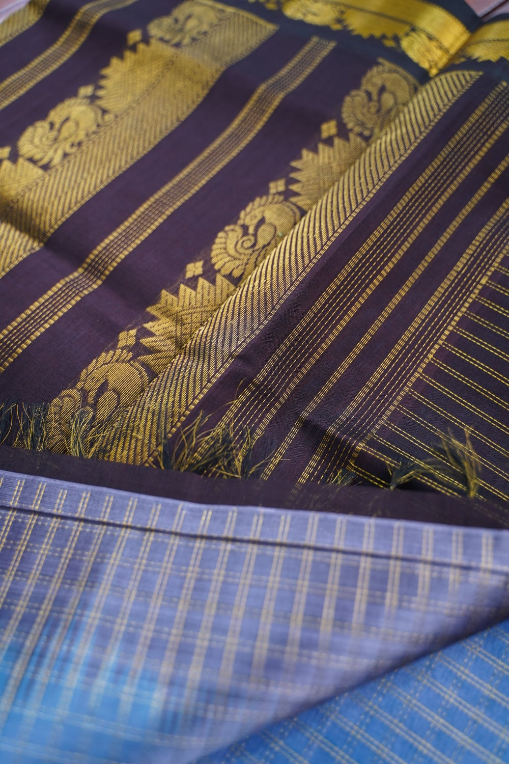 Kanchi Handloom Silk Cotton Saree PC17273