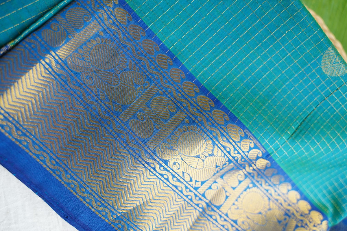Kanchi Silk Cotton Saree PC18176