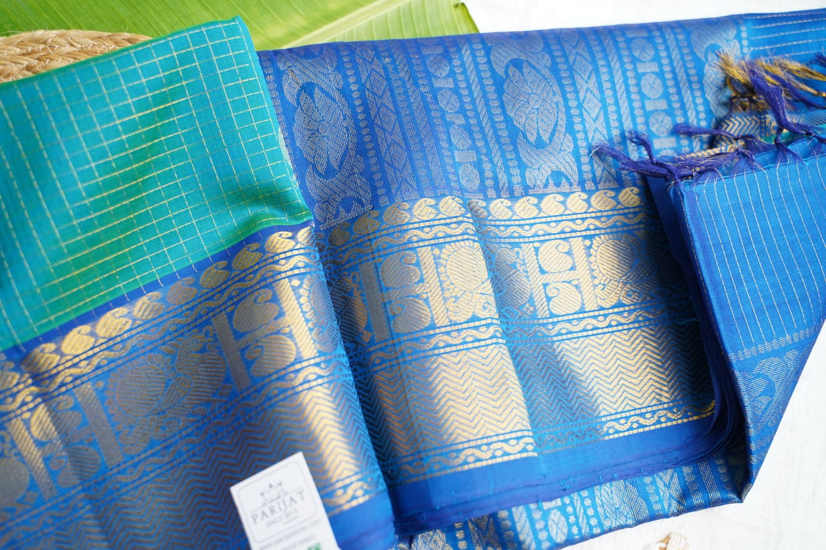 Kanchi Silk Cotton Saree PC18176