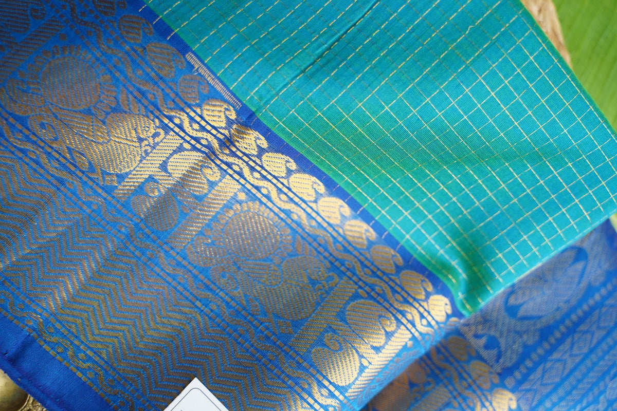 Kanchi Silk Cotton Saree PC18176
