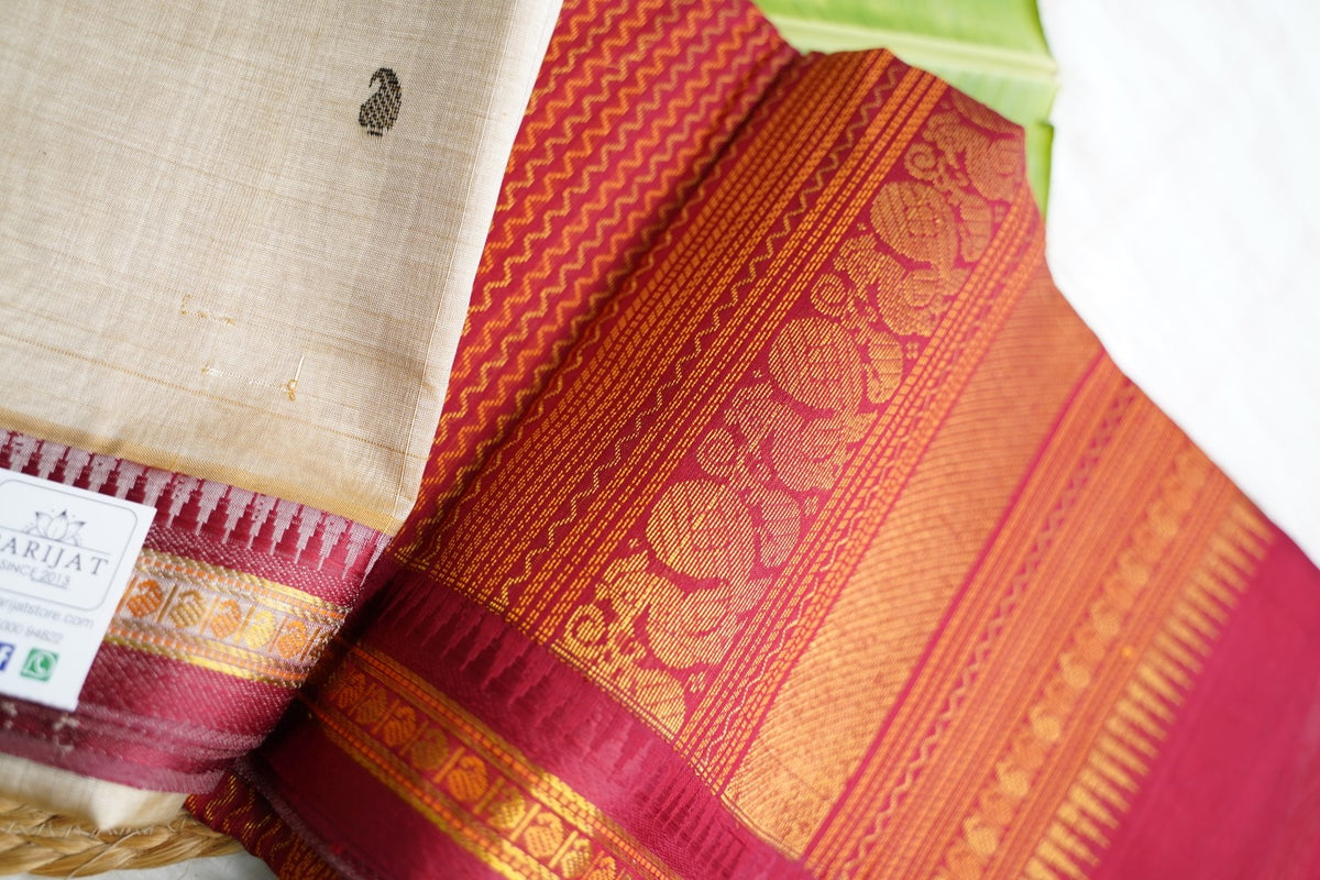 Kanchi Silk Cotton Saree PC18173