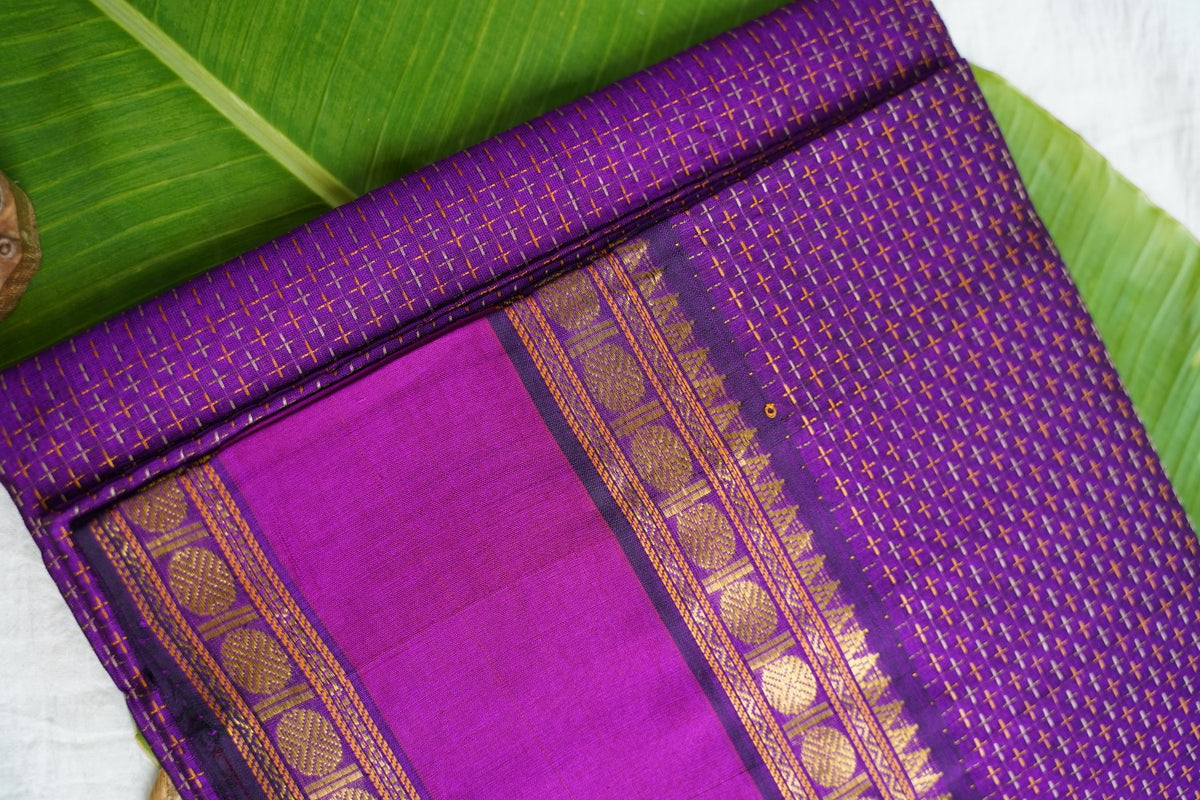 Kanchi Silk Cotton Saree PC18174