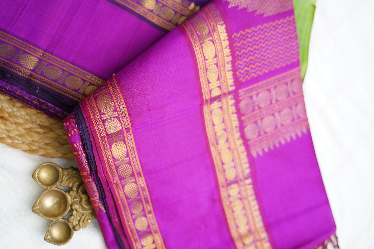 Kanchi Silk Cotton Saree PC18174