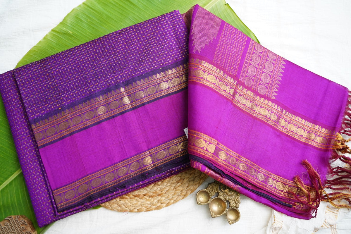 Kanchi Silk Cotton Saree PC18174