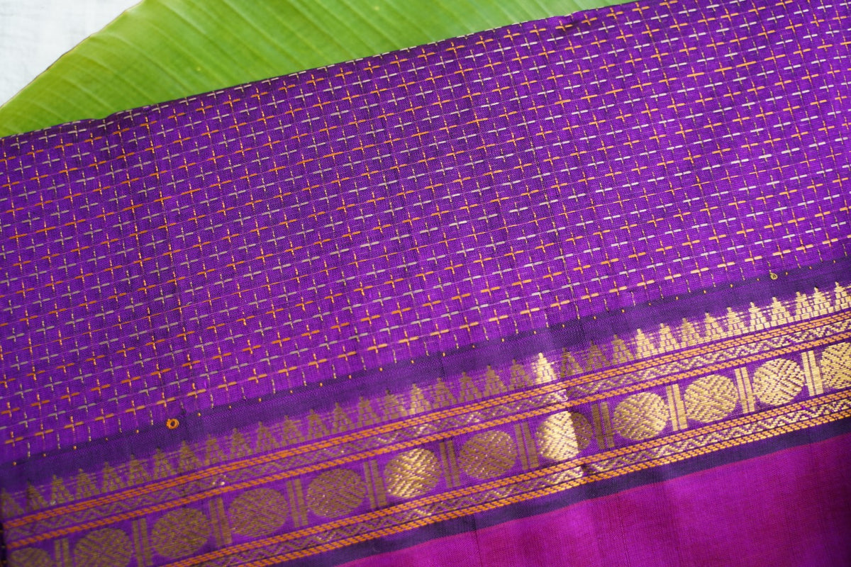 Kanchi Silk Cotton Saree PC18174