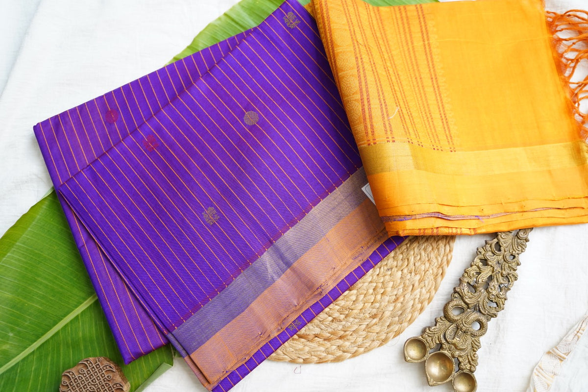Kanchi Silk Cotton Saree PC18177