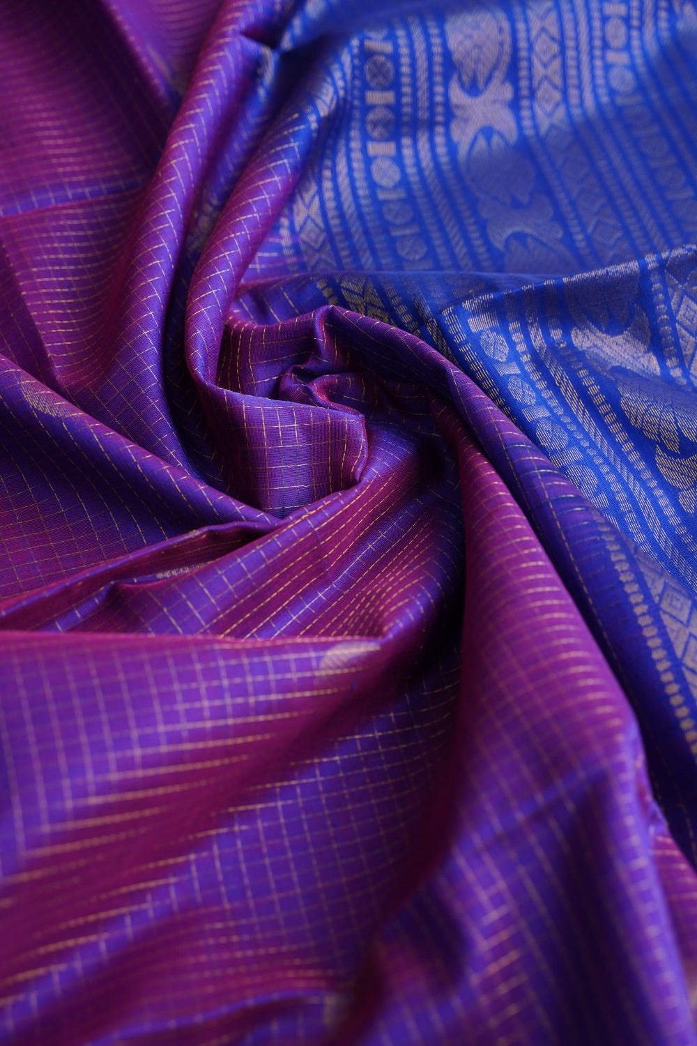 Kanchi Silk Cotton Saree PC18179