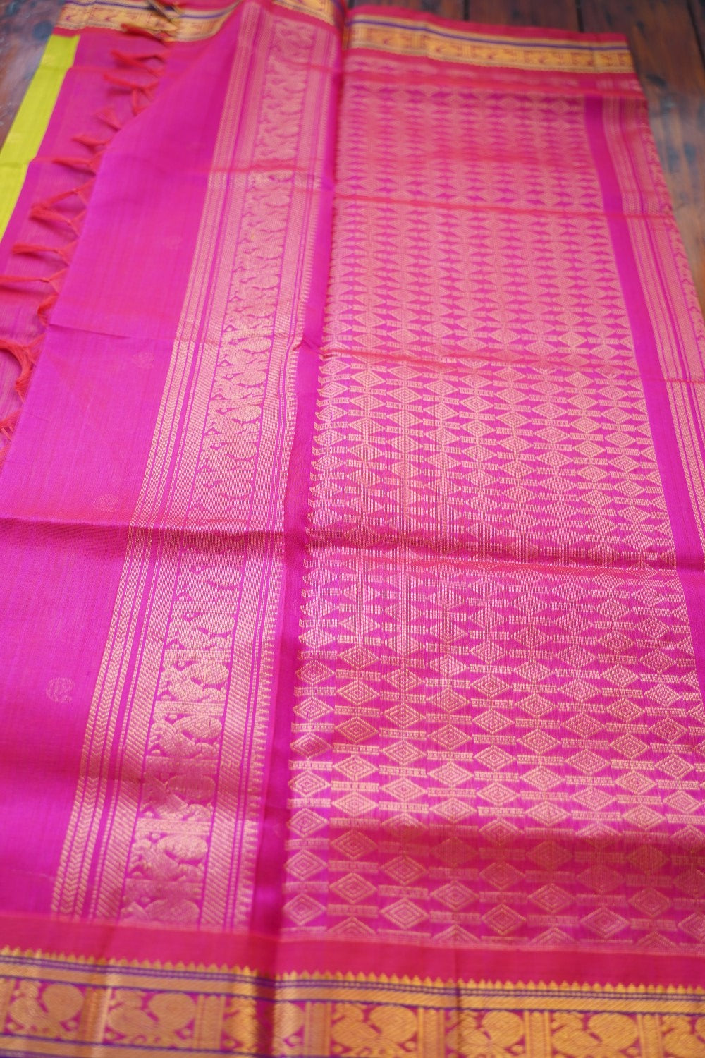 Kanchi Handloom Silk Cotton Saree PC17278
