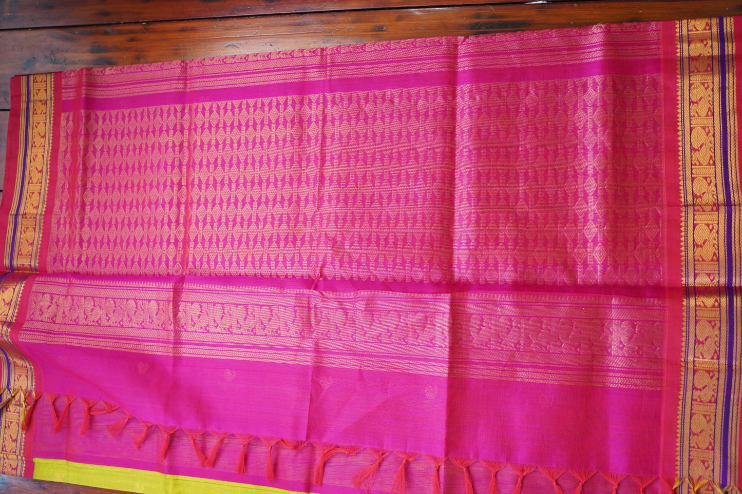 Kanchi Handloom Silk Cotton Saree PC17278