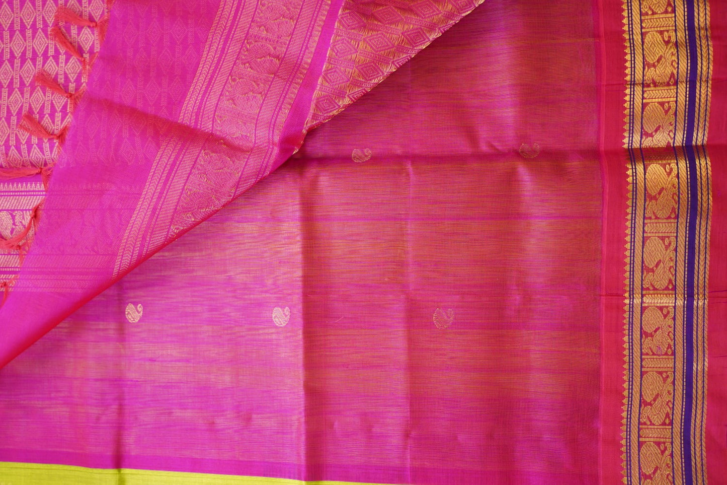 Kanchi Handloom Silk Cotton Saree PC17278