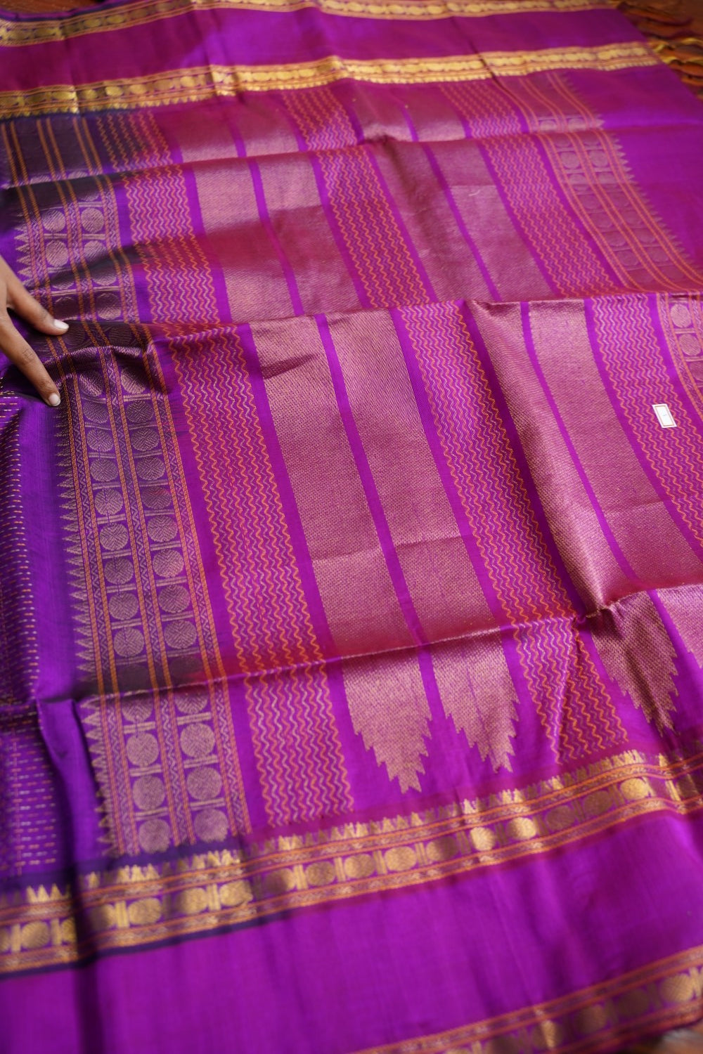 Kanchi Silk Cotton Saree PC18174