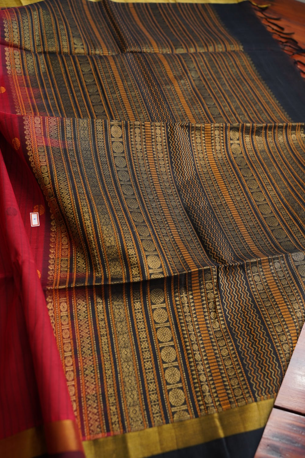 Kanchi Silk Cotton Saree PC18169