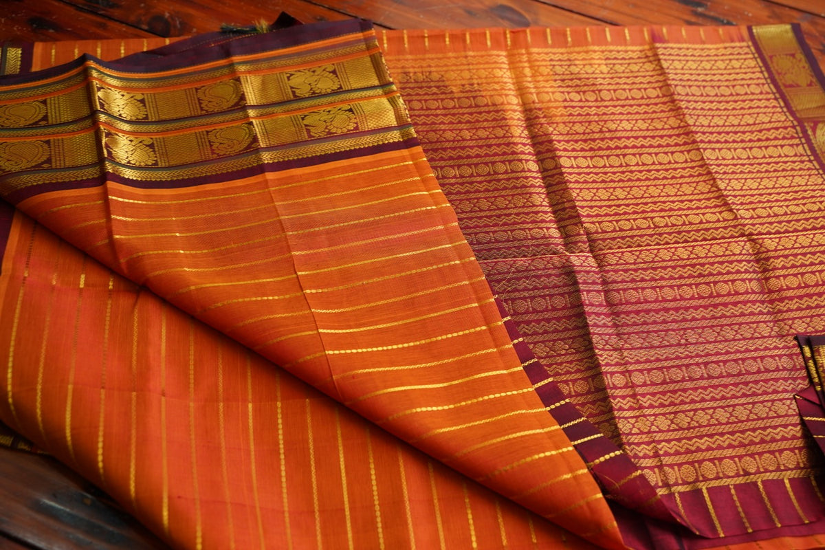 Kanchi Silk Cotton Saree PC18191