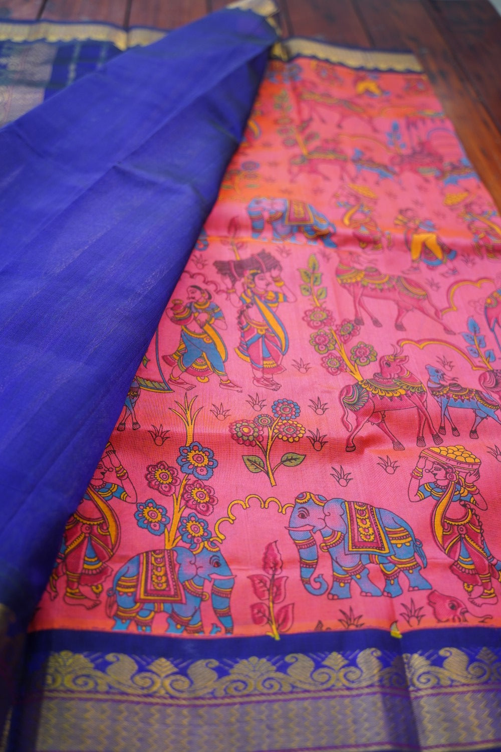 Kanchi Handloom Silk Cotton Saree PC17259