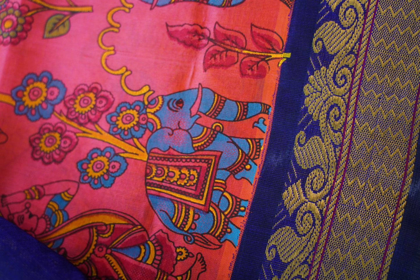 Kanchi Handloom Silk Cotton Saree PC17259