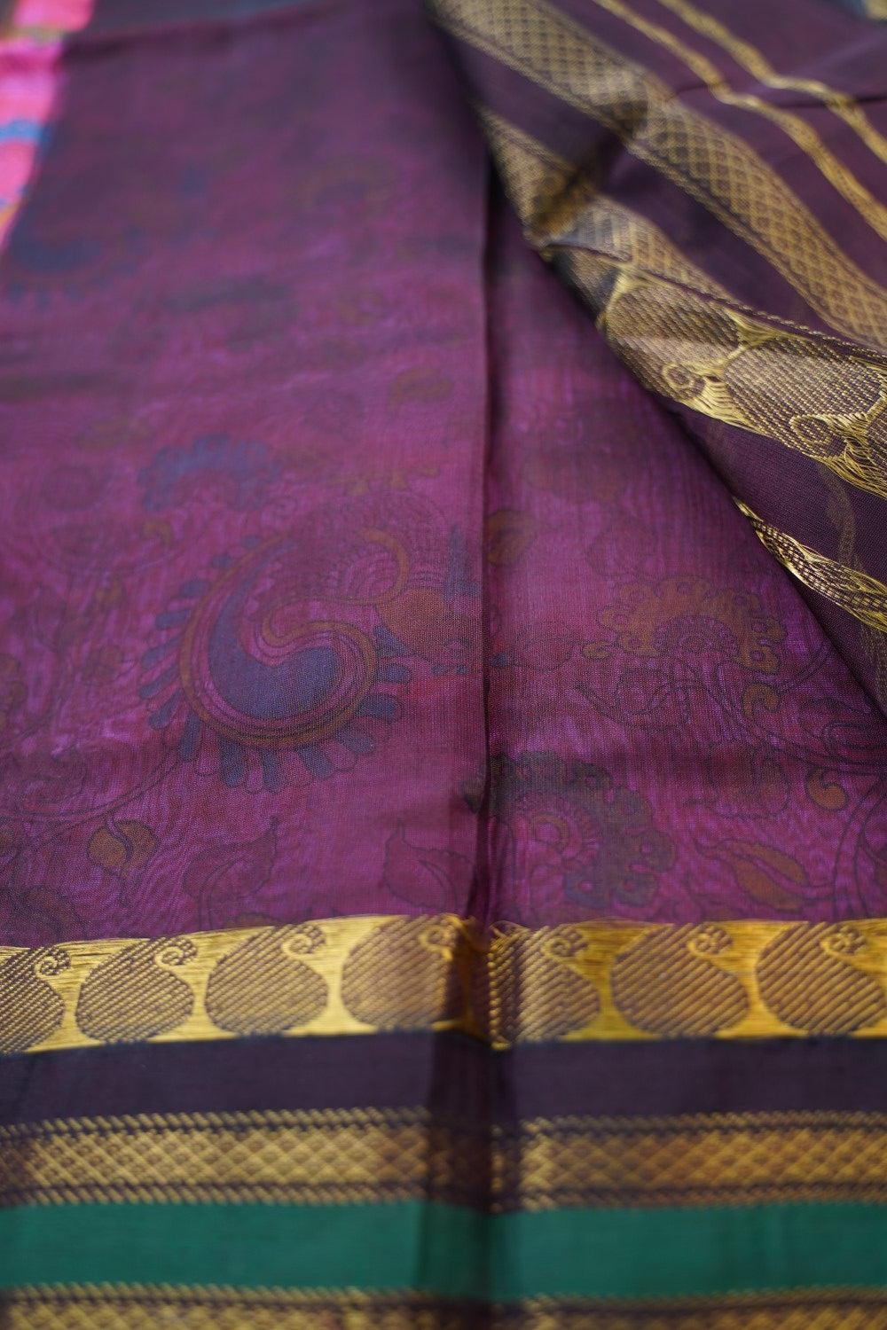 Kanchi Handloom Silk Cotton Saree PC17260