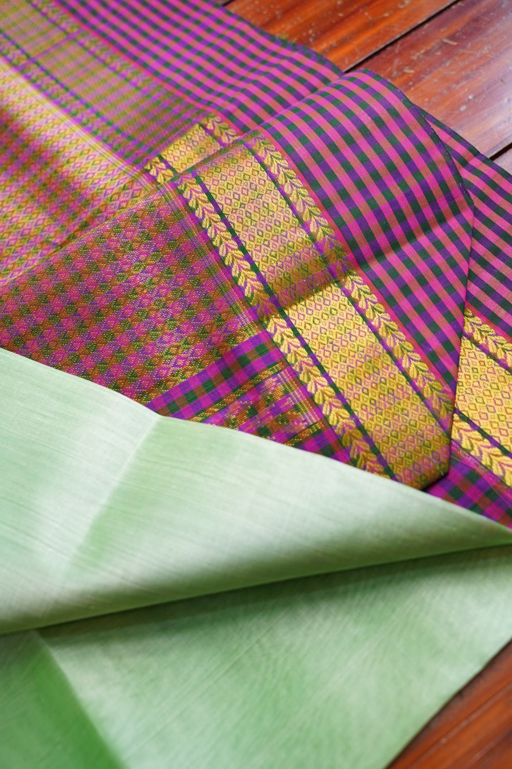 Kanchi Silk Cotton Saree PC18190