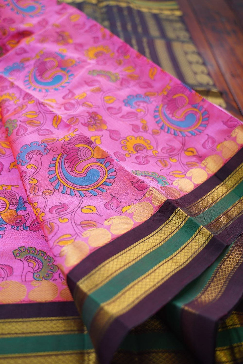 Kanchi Handloom Silk Cotton Saree PC17260
