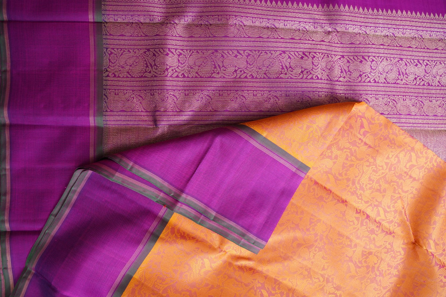 Pure Kanchi Vanasingaram Silk Saree -PC16180