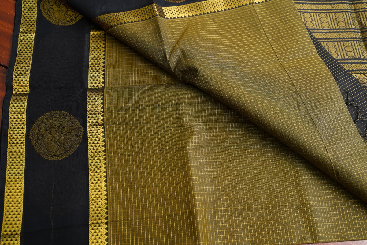 Kanchi Silk Cotton Saree PC18194