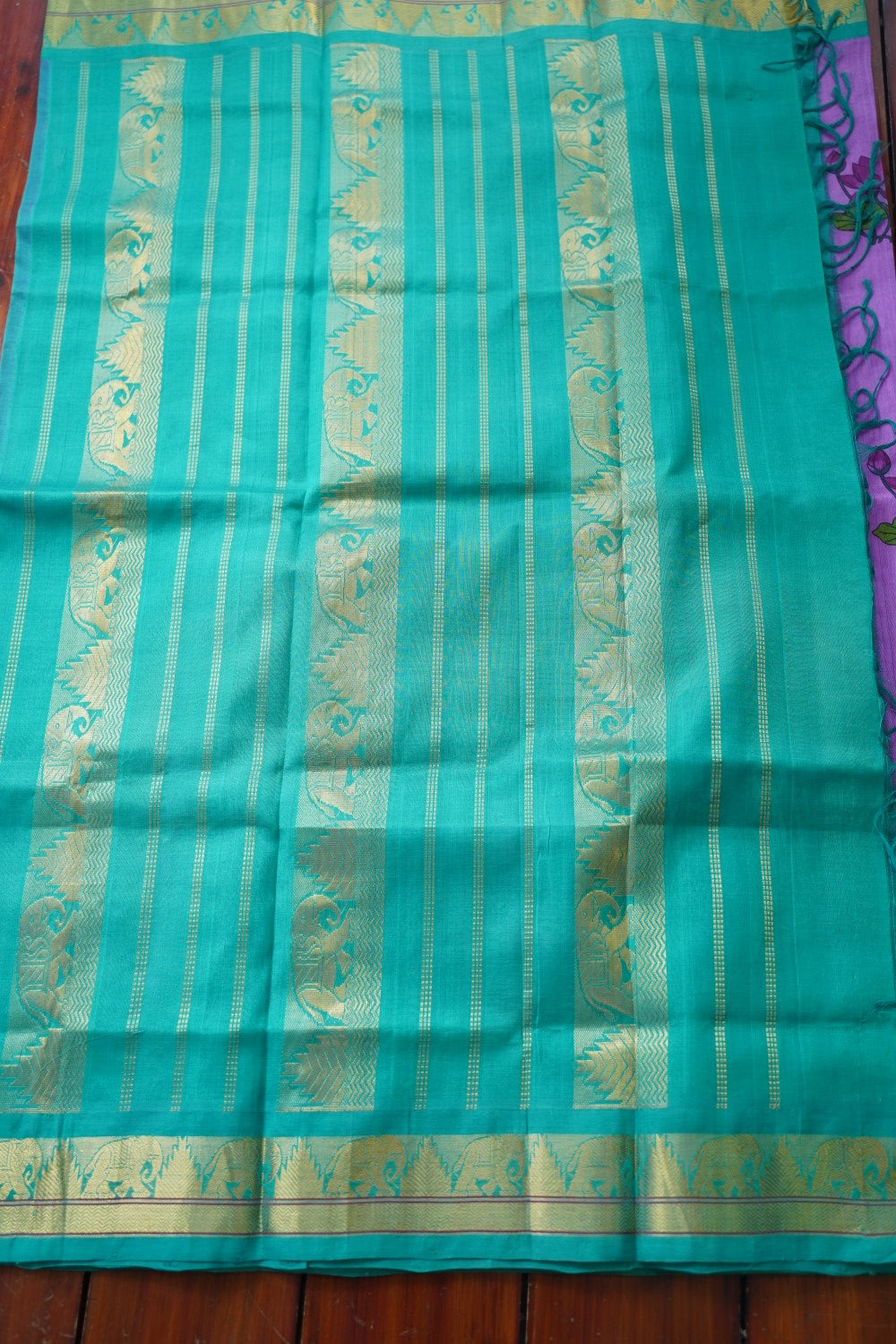 Kanchi Handloom Silk Cotton Saree PC17261