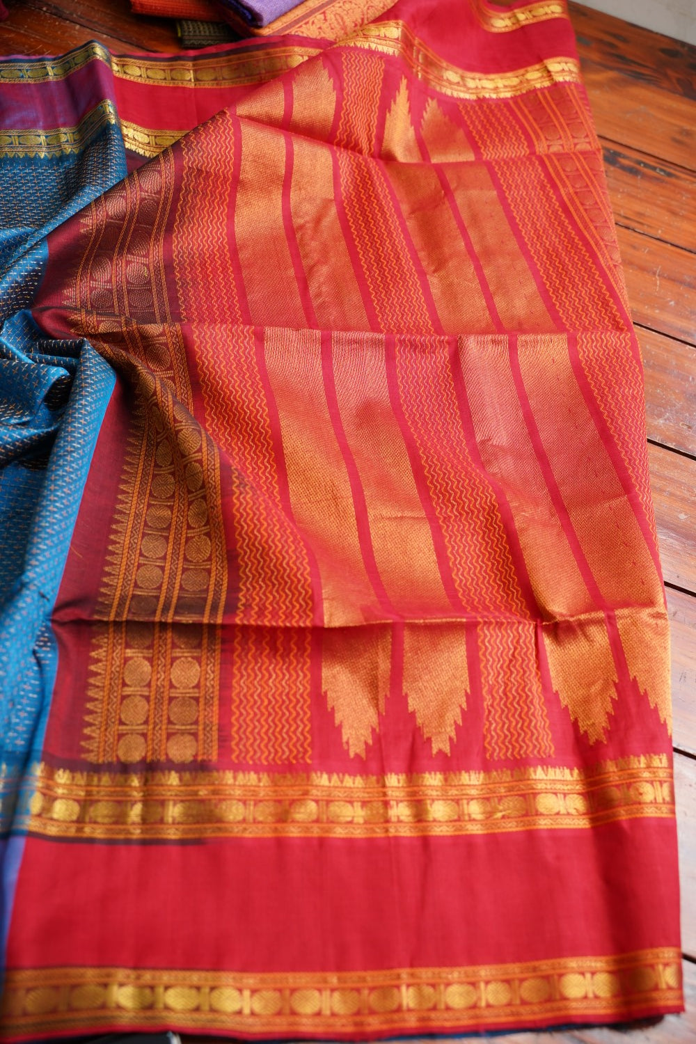 Kanchi Silk Cotton Saree PC18168