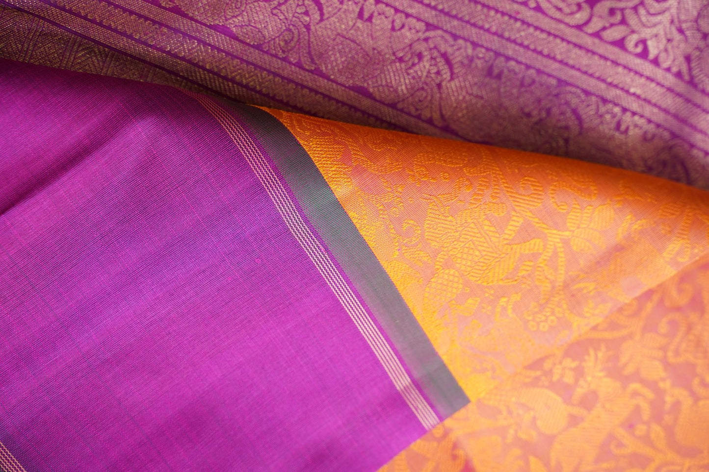 Pure Kanchi Vanasingaram Silk Saree -PC16180