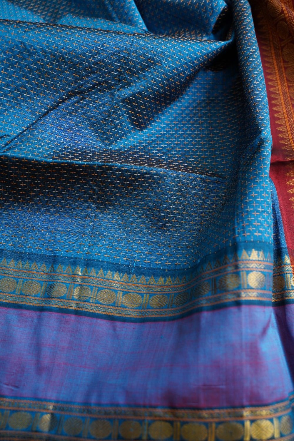 Kanchi Silk Cotton Saree PC18168