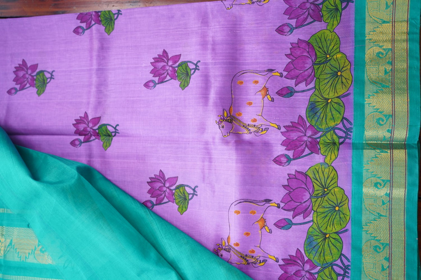 Kanchi Handloom Silk Cotton Saree PC17261