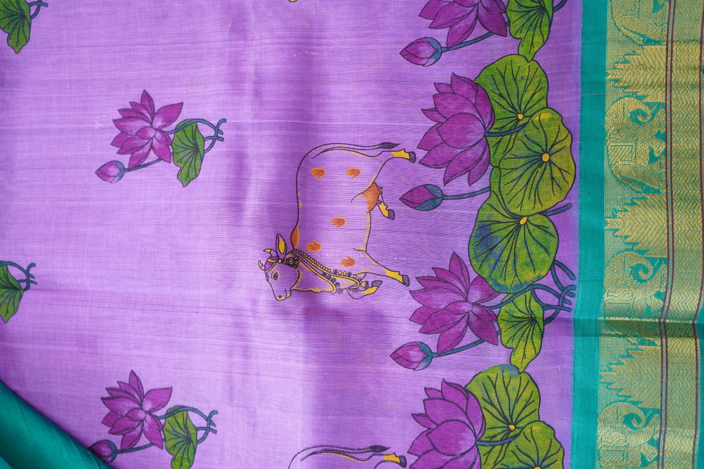 Kanchi Handloom Silk Cotton Saree PC17261
