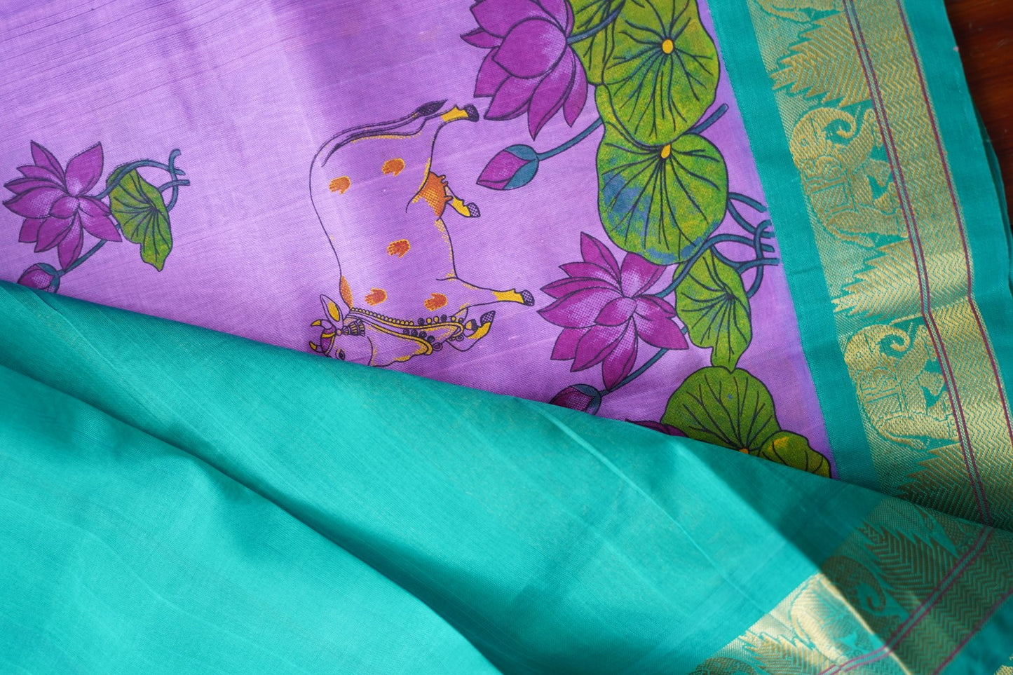 Kanchi Handloom Silk Cotton Saree PC17261