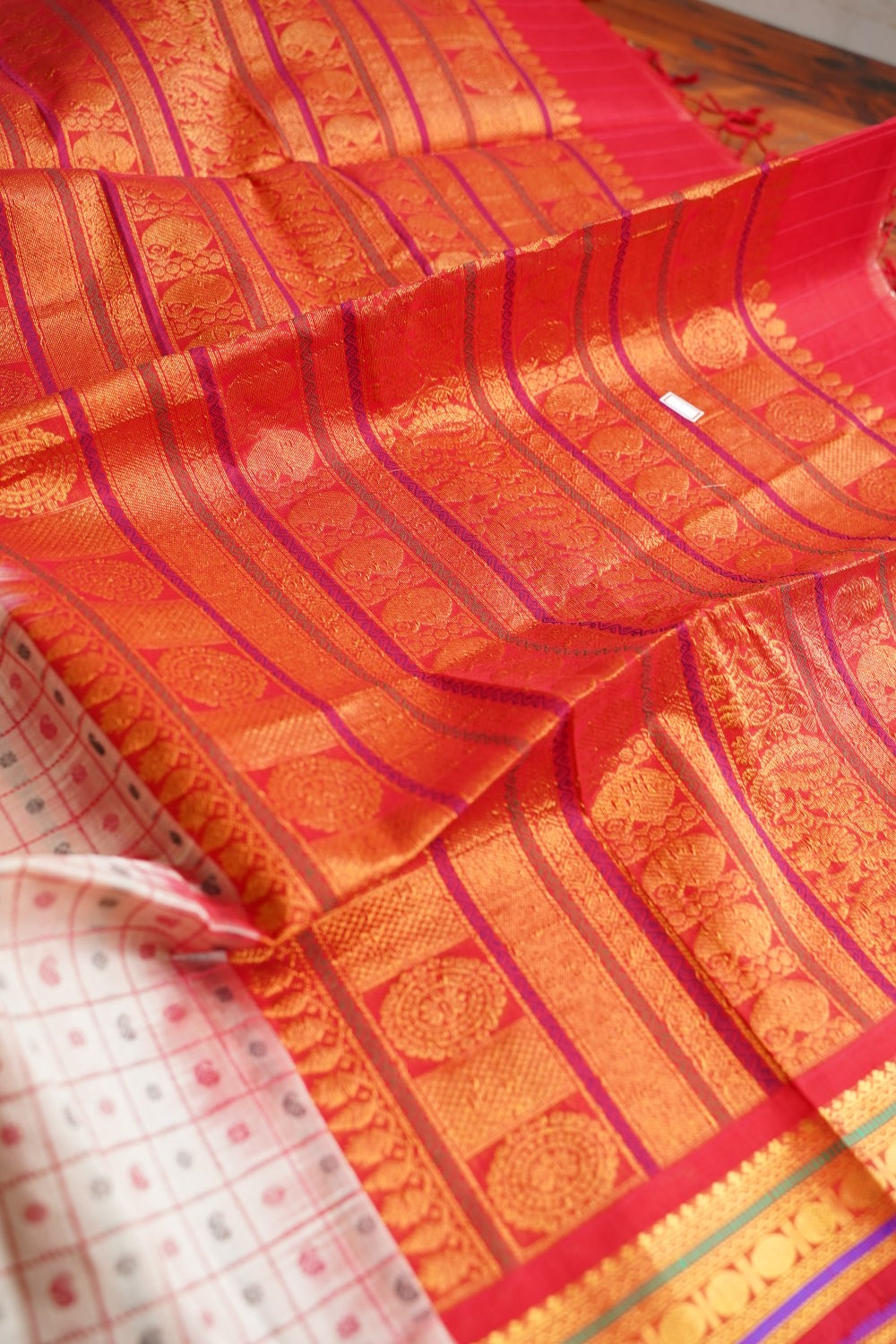 Kanchi Silk Cotton Saree PC18166