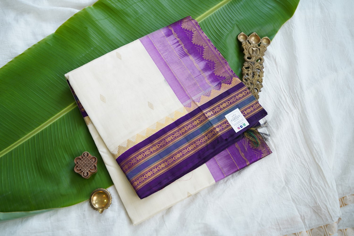Kanchi Handloom Silk Cotton Saree PC17328