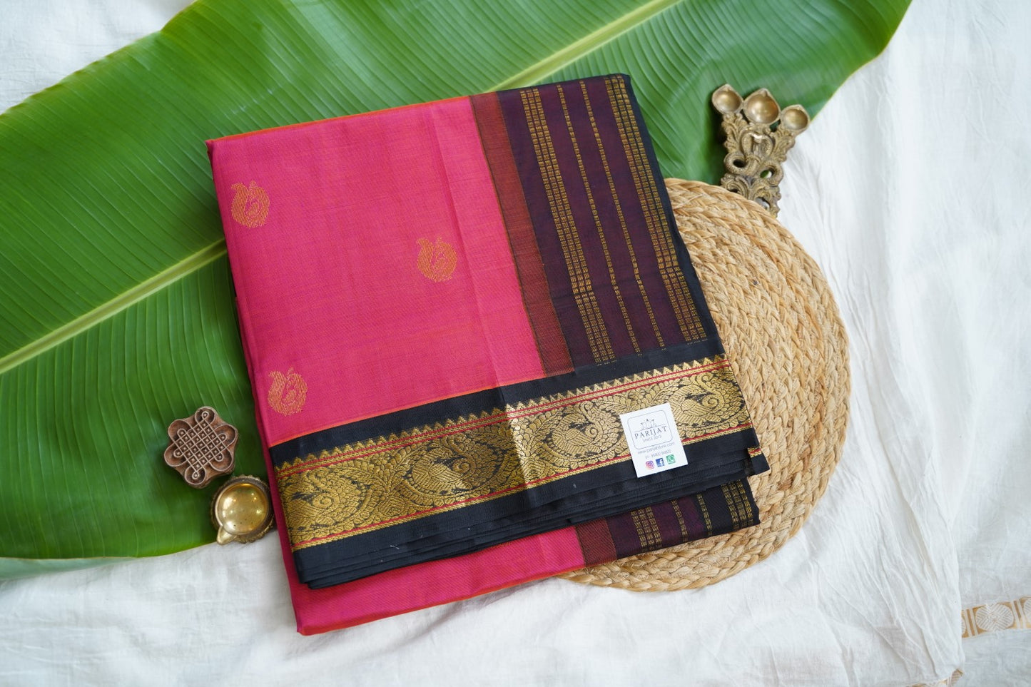 Kanchi Handloom Silk Cotton Saree PC17330