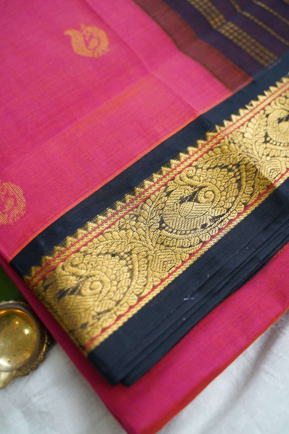 Kanchi Handloom Silk Cotton Saree PC17330