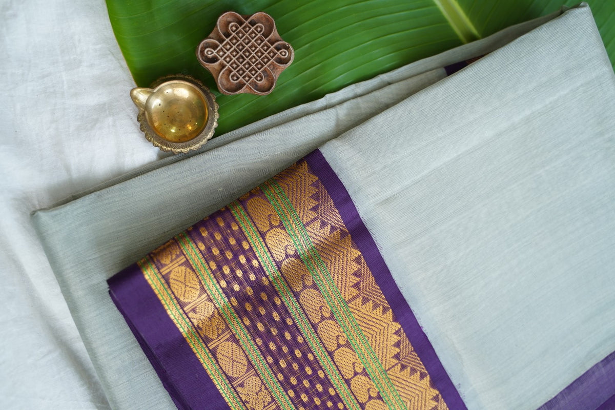 Kanchi Handloom Silk Cotton Saree PC17332