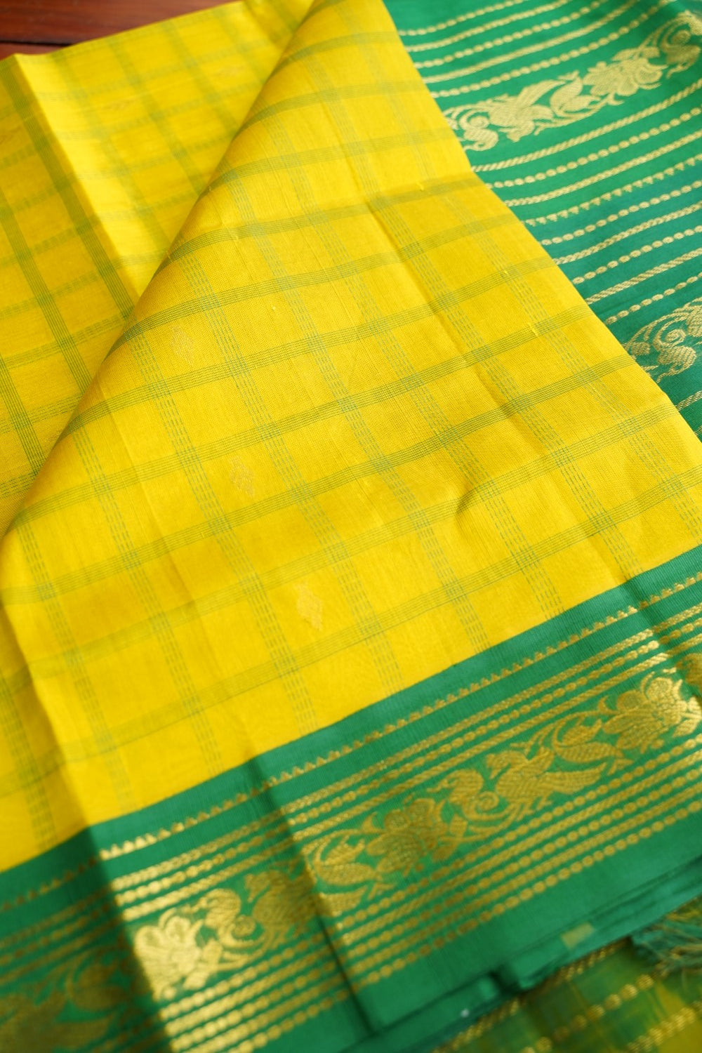 Kanchi Silk Cotton Saree PC18193